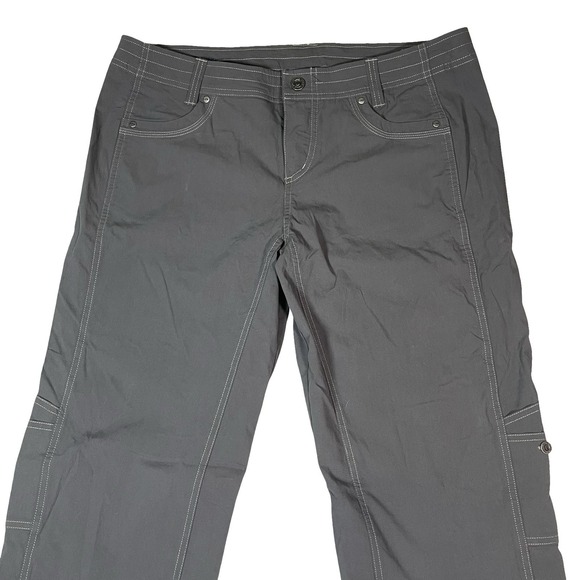 KUHL Legendary Pants Womens Size 21 Short (36x31) Gray Hiking Outdoors Utility‎ - Picture 2 of 16